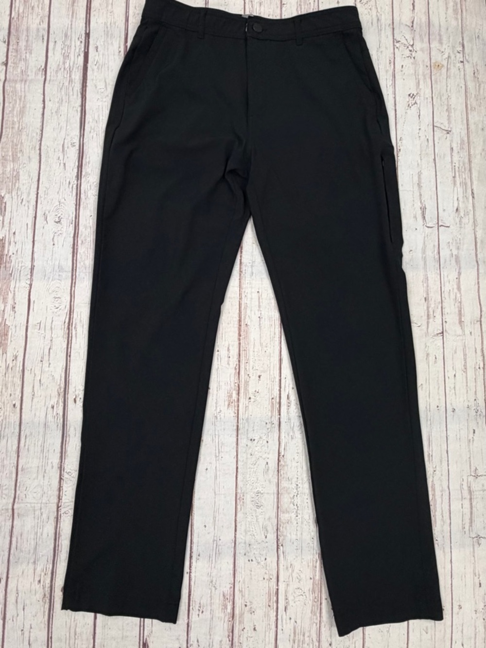 Men’s Hurley Hidden Pocket Slacks Size 32x34 Black Pants